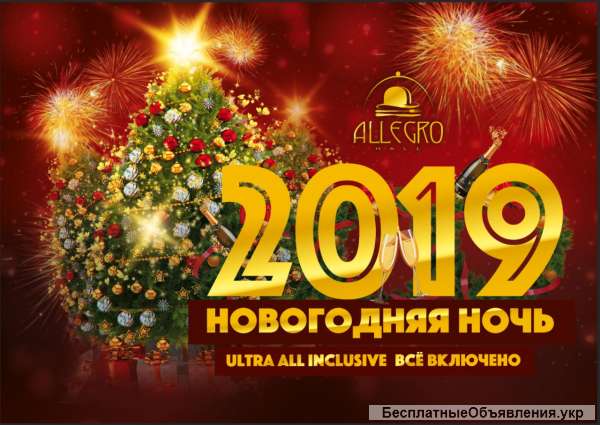 Новогодняя ночь 2019 в ресторне