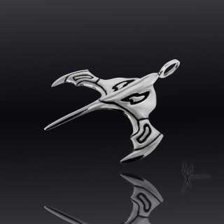 Кулон-звездолёт "Космический скат"