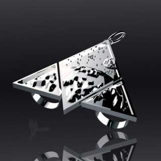 Набор из 2 колец и кулона "Осколки древнего портала"