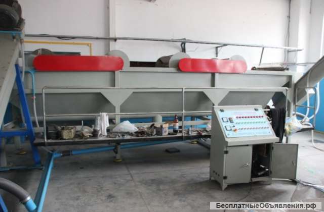 Комплекс для биг-бегов со шредером 400 кг/час