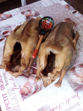 Гуси вяленные