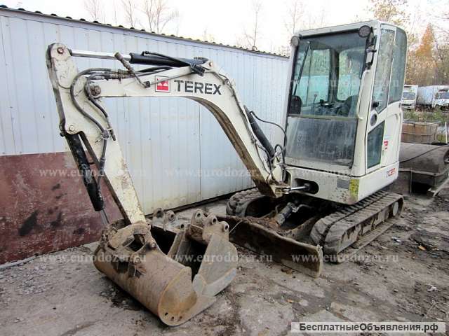 Миниэкскаватор на гусеничном ходу TEREX TC25