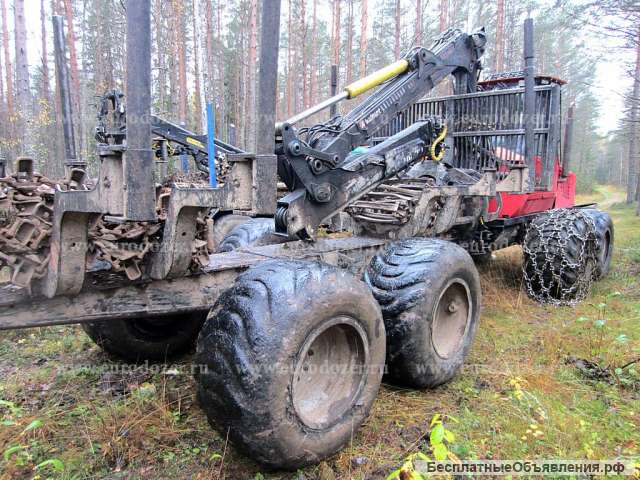 Лесозаготовительный форвардер VALMET 860.3
