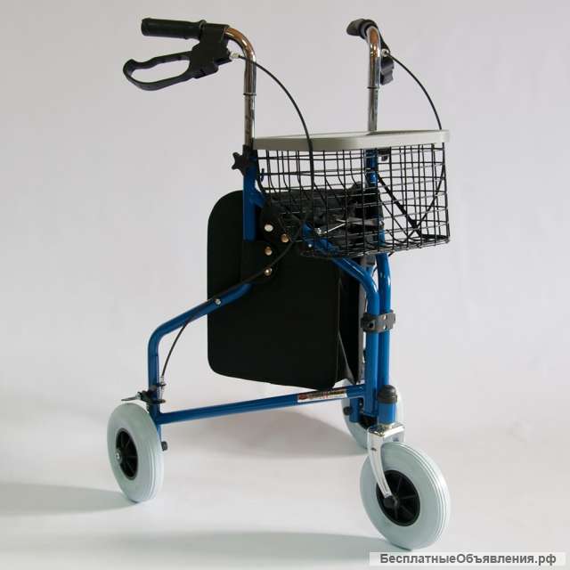 Ходунки FS 969 H регулируемые по высоте на 3-х колёсах