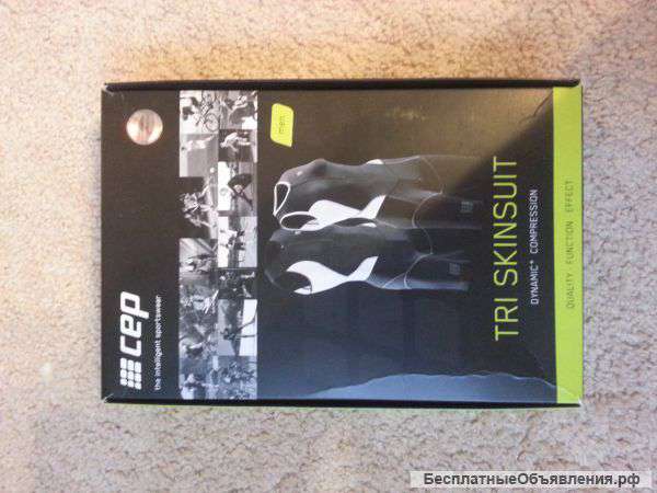 Компрессионный комбинезон для триатлона CEP C52M