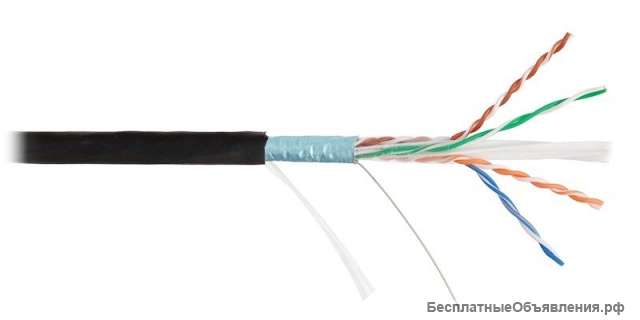 F/UTP 4pair, Cat6, Solid, Out, PE (4740B-BK), кабель «витая пара» (LAN) для структурированных систем