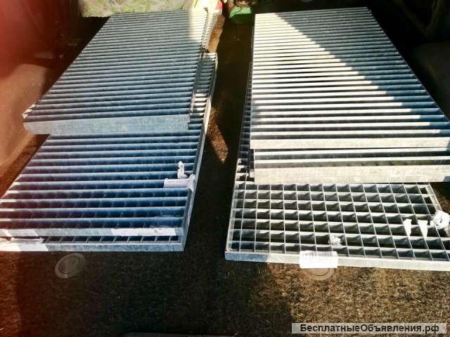 Прессованный решётчатый настил