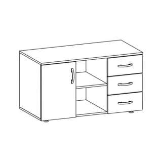 Тумба для оргтехники ТО-1