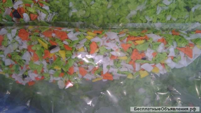 Литьевой ПП. Дроблённые литьевые изделия.