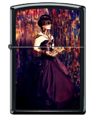 Зажигалка Zippo Steampunk Woman Portrait