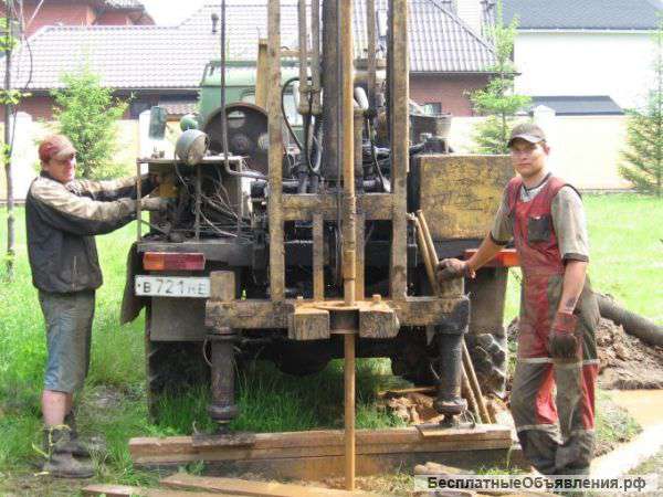 Бурение скважин на воду Ремонт Водоснабжение