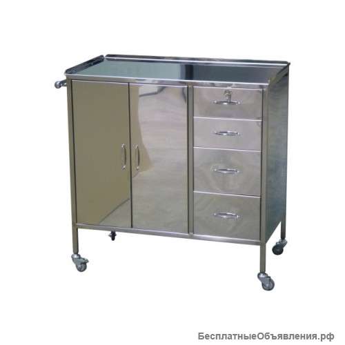 Столик процедурный СП-02-4НН Д2