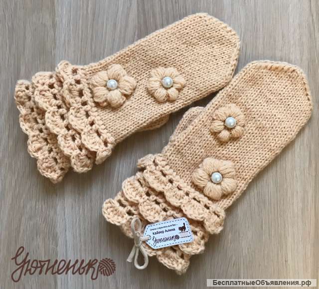 Варежки винтажные