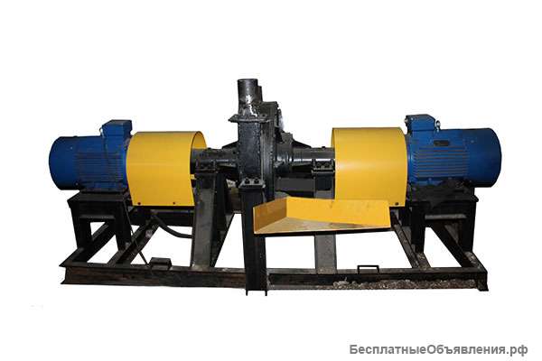 Роторная дробилка для резины