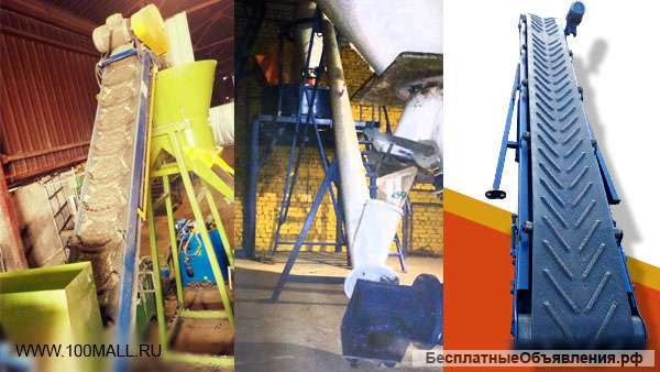 Транспортеры ленточные, транспортерные ленты, конвейеры