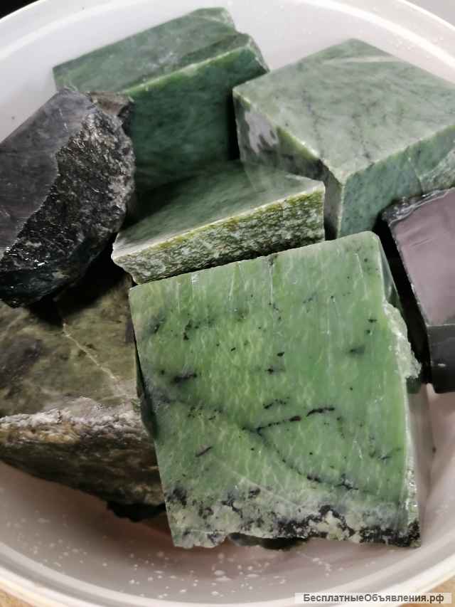 Камни для бани (жадеит)