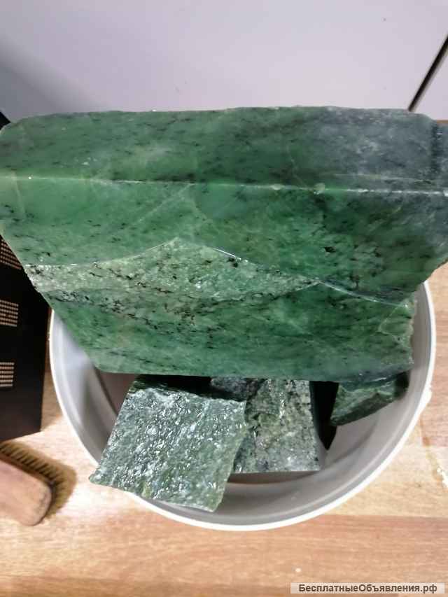 Камни для бани (жадеит)