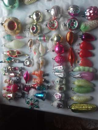 Елочные игрушки СССР