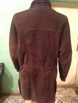 Дублёнка из натуральной кожи и меха Б/У