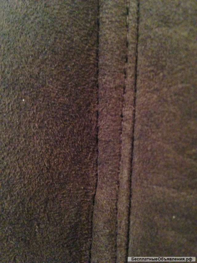 Дублёнка из натуральной кожи и меха Б/У