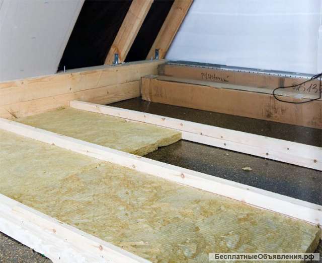 Утеплитель для потолка холодного чердака