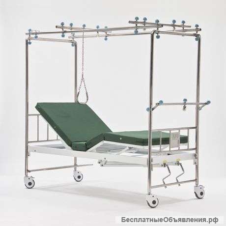 Медицинская кровать механическая с принадлежностями RS104-D, Армед
