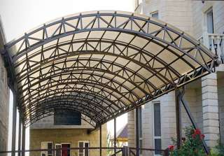 Изготовим всех видов навесы для входа в дом, для автомобиля, для зон отдыха