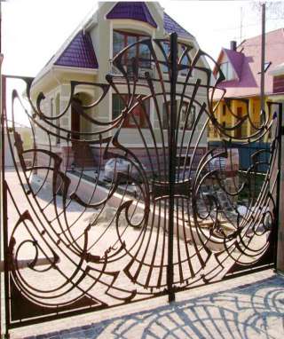 Изготовим покрасим доставим и установим ворота от эконом до эксклюзив класса