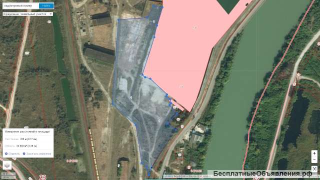 Участок для размещения портового терминала