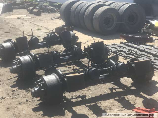 BPW барабанные оси