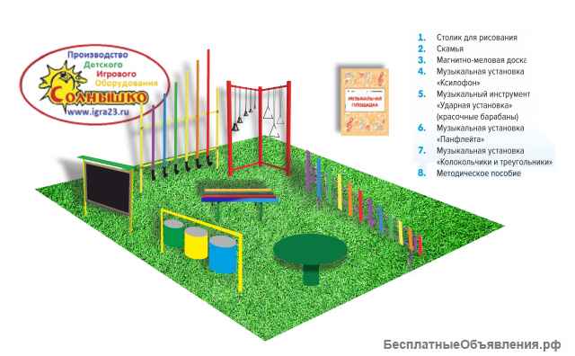 Творческие Музыкальные Площадки для детских садов
