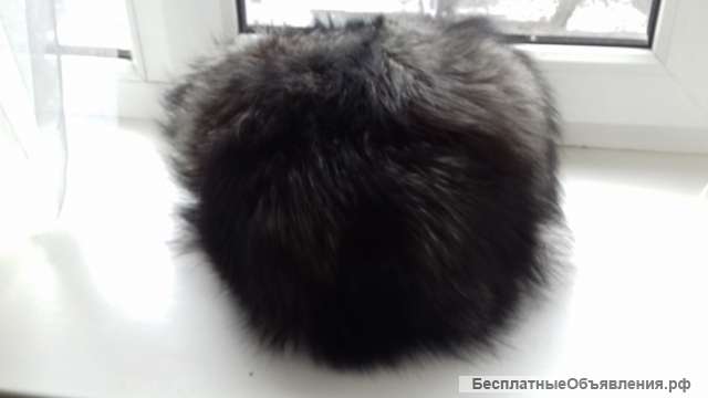 Шапка из чернобурки