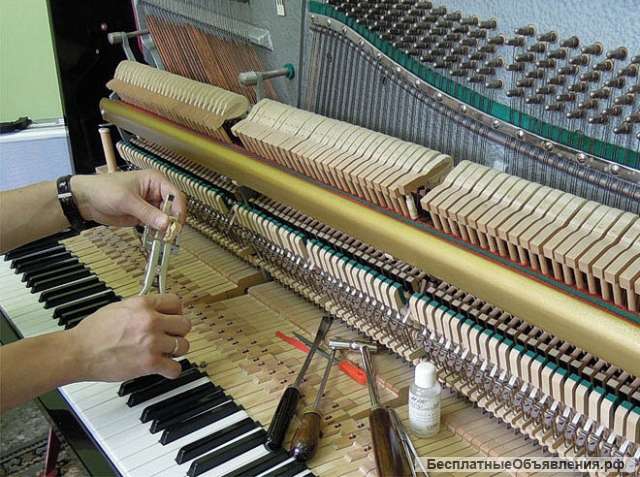 Настройка пианино и роялей в Томске