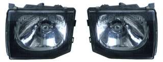 Mitsubishi Pajero 2 фара правая левая черная MR391876 MR391875 паджеро 2