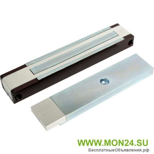 AL-400-24V Premium (коричневый) Замок электромагнитный