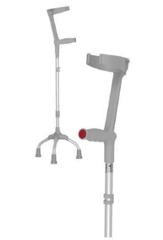 Трехопорный костыль с откидной опорой под локоть, 15/MR.KL05