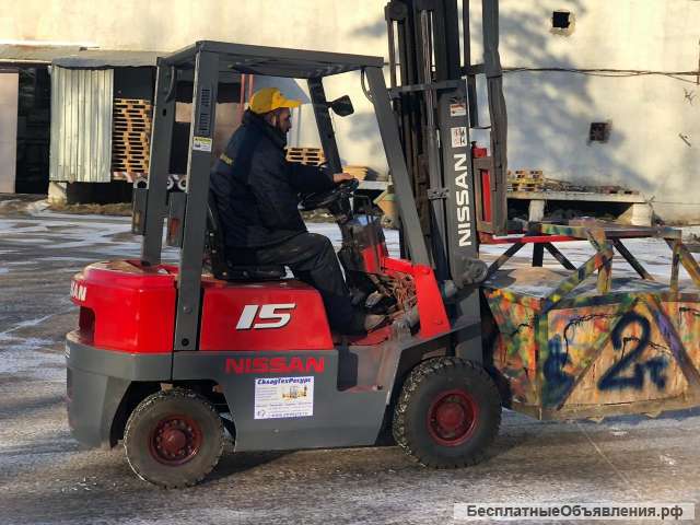 Дизельный погрузчик Nissan FL01A15 1,5т