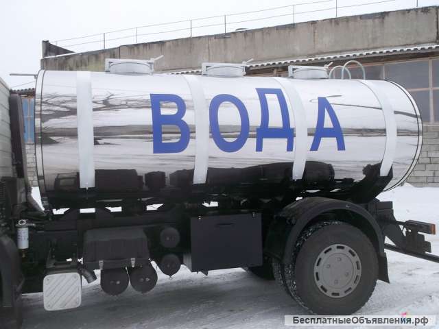 Доставка воды на стройку