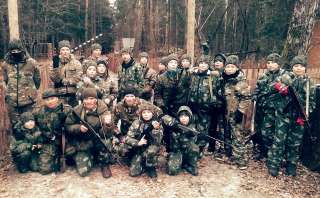 Зимняя смена военно-патриотического лагеря "Вымпел-Шторм"