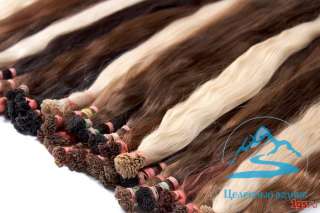 Наращивание волос с помощью кератиновых капсул