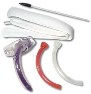 Трахеостомическая трубка без манжеты, фенестрированная, в наборе с двумя внутренними канюлями 100/81