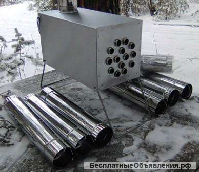Теплообменник «Вектор-ВУ» (нерж. сталь) 12В