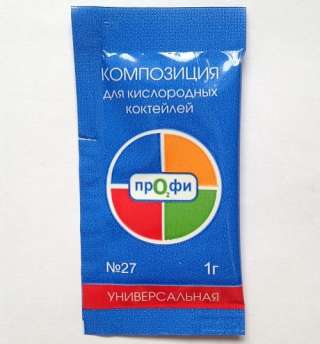 Продукт Яичный сухой для приготовления кислородных коктейлей, саше по 1гр