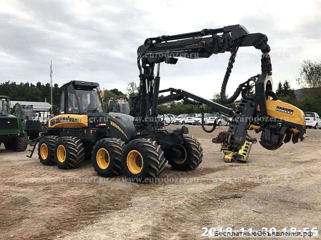 Лесозаготовительный харвестер PONSSE ERGO 8W, 2011 г, из Европы