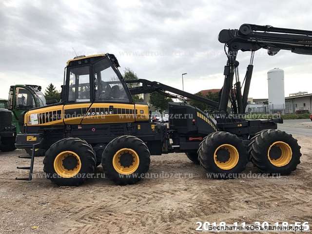 Лесозаготовительный харвестер PONSSE ERGO 8W, 2011 г, из Европы