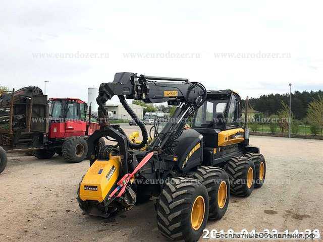 Лесозаготовительный харвестер PONSSE ERGO 8W, 2011 г, из Европы