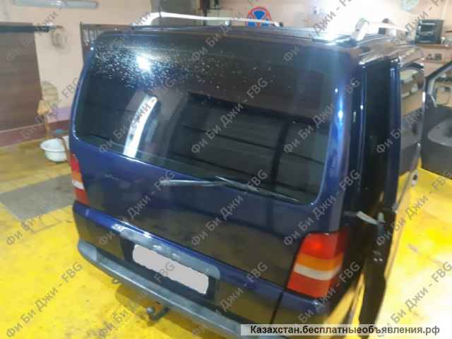 Дверь задняя Мерседес Вито W638, СТЕКЛОПЛАСТИК