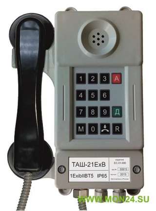 ТАШ-21ЕхВ Промышленный телефон