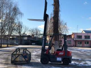 БУ АВТОПОГРУЗЧИК НИССАН FJ01A15 1500 кг / в ОТЛИЧНОМ состоянии