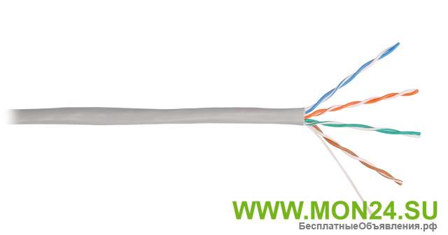 U/UTP 4pair, Cat5e, Solid, In, PVC (4101A-GY), кабель «витая пара» (LAN) для структурированных систе